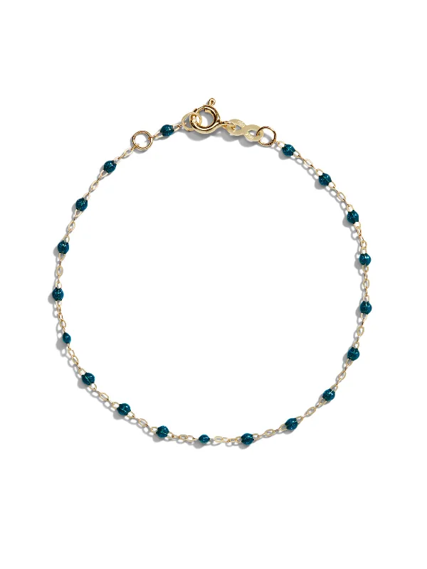 Classic Gigi Jungle Resin Yellow Gold Bracelet