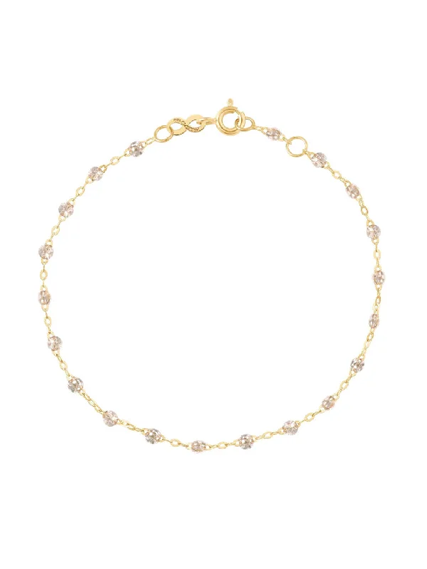 Classic Gigi Sparkle Resin Yellow Gold Bracelet