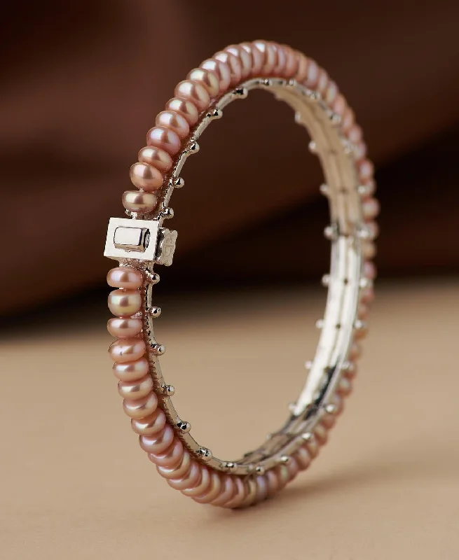 Classy Real Pearl Bangle