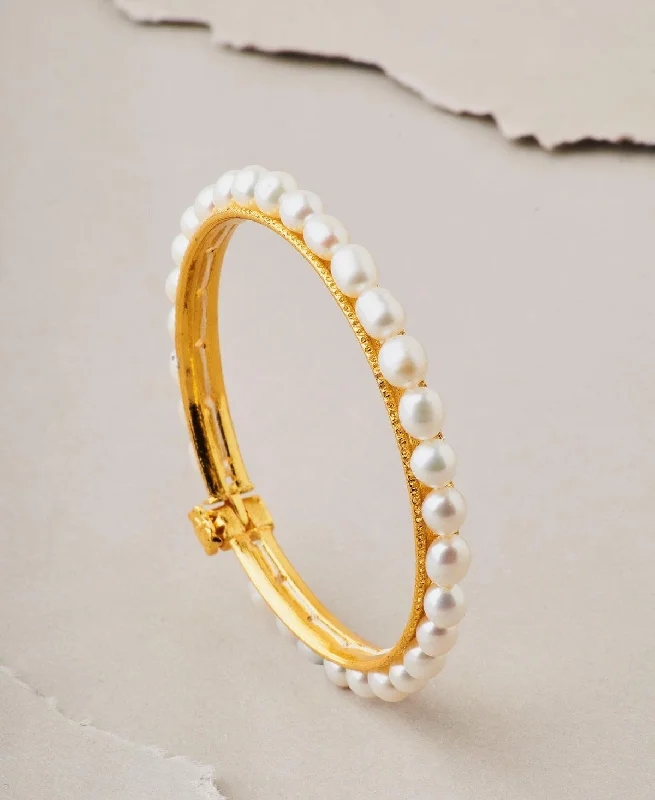 Elegant and classy Pearl Bangle