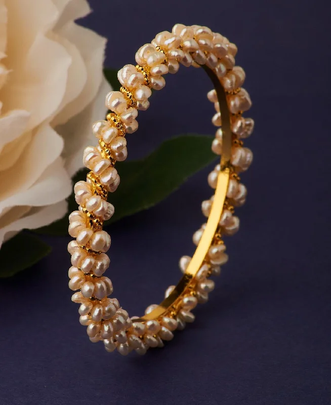 Elegant and classy Pearl Bangle