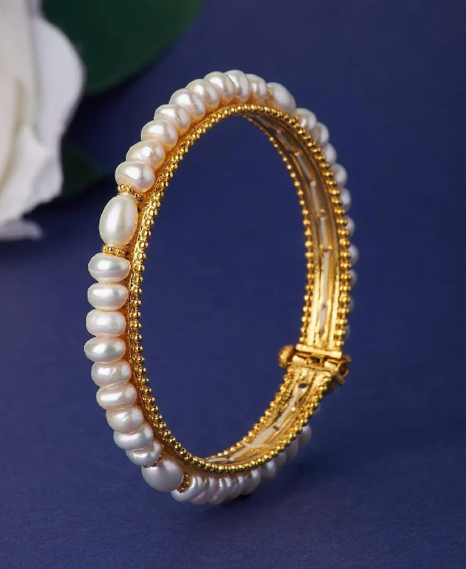 Elegant and classy Pearl Bangle