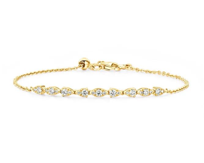 Hearts On Fire Aerial Dewdrop Diamond Bracelet