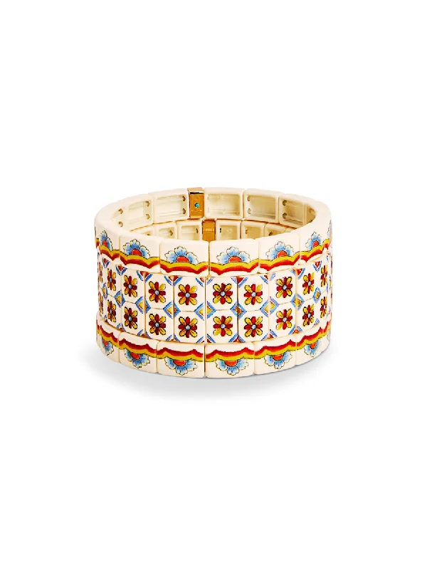 The Terrazzo Bracelet Set in Campania