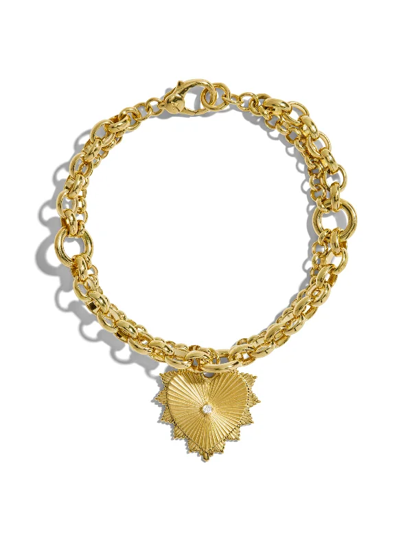 True Love Heavy Mixed Belcher Bracelet