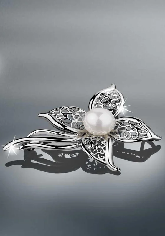 Newbridge Princess Grace Collection Vintage Brooch, Pearl