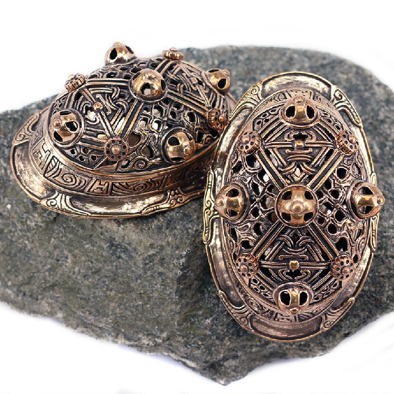 Tortoise Brooches, BJ 837, Birka