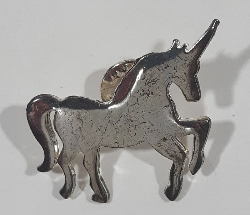 Unicorn Shaped Metal Brooch Pin