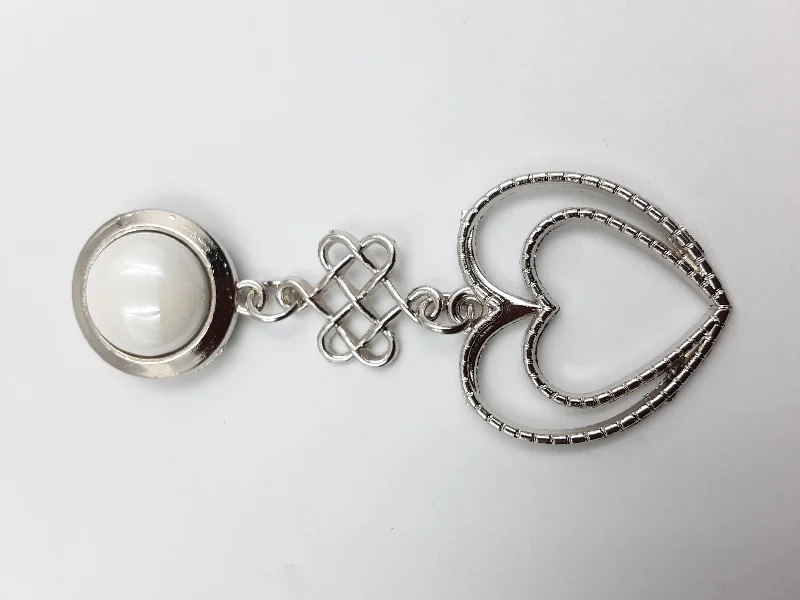 Silver Unique Designed Brooch